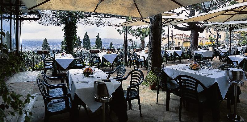 Hotel Villa Aurora Fiesole Restoran fotoğraf